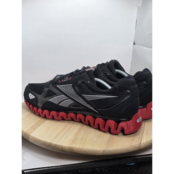 Reebok Premier Zignano Mens Grey Red Mens Size 11.5 - Picture 7 of 10